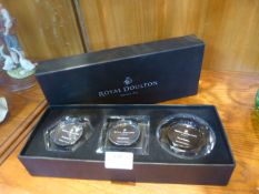 Royal Doulton Glass Photo Frame Set