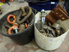 *Two Buckets of Industrial Metal Fittings Includin