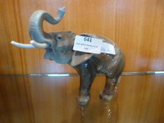 Pottery Elephant Ornament