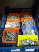 *Box Containing Seven Boxes of Assorted Wood Screw