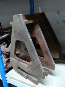 *Pair of Steel Jacking Brackets