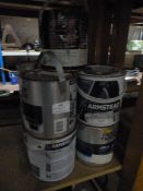 *9x2.5L of Assorted Dulux and Armstead Emulsions