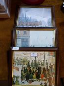 Three Assorted Framed Lowry Prints