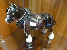 Pottery Shire Horse