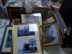 Large Quantity of Framed Oil Paintings, Prints, et