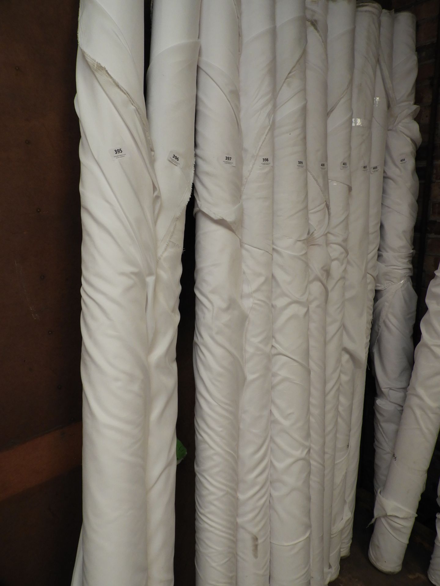 86"x50m of White Microfibre Cloth