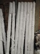 96"x50m of White Microfibre Cloth