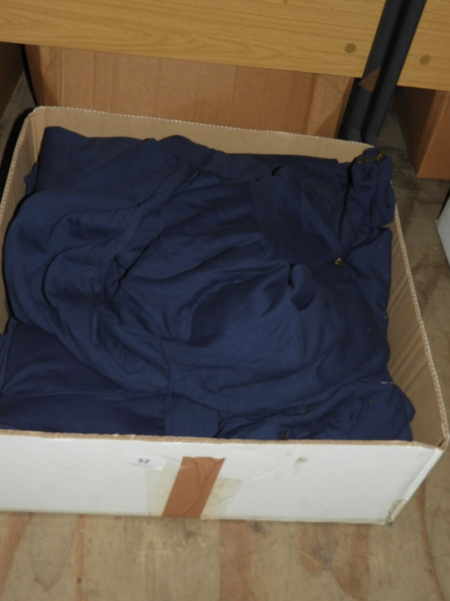 Box of 10 Navy Blue Sweatshirts and Hoodie Tops