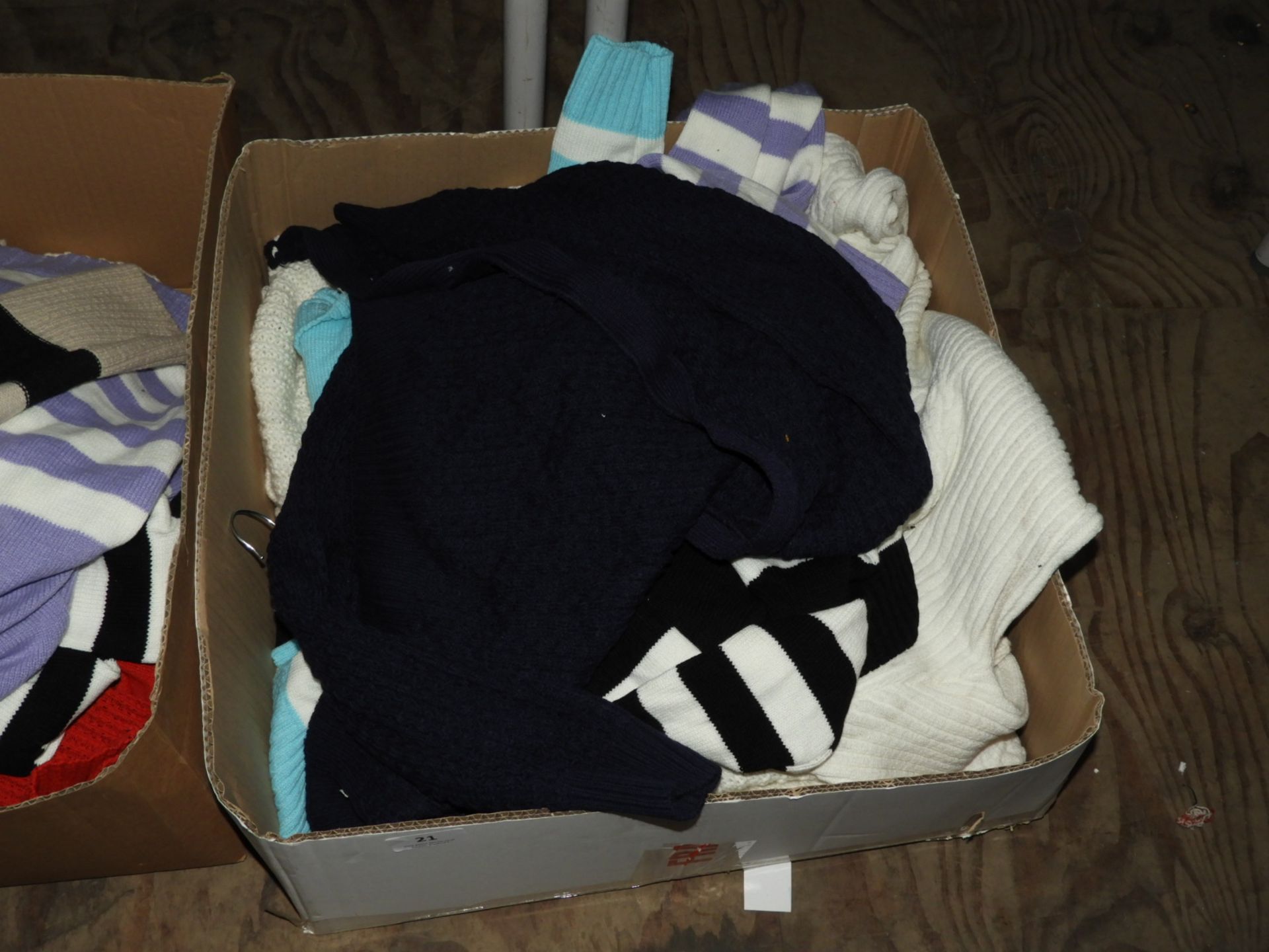 Box of Ten Assorted Knitted Pullovers