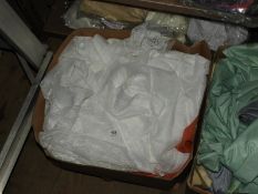 Box Containing Various Curtain and Fabric Samples