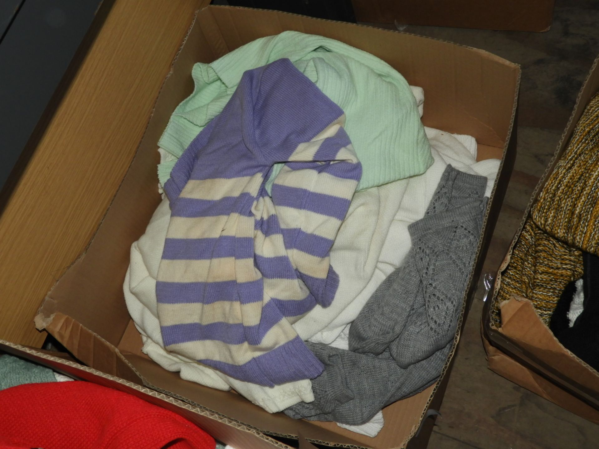 Box of Ten Assorted Knitted Pullovers