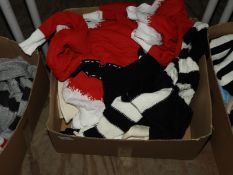 Box of Ten Assorted Knitted Pullovers