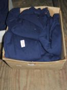Box of 10 Navy Blue Sweatshirts and Hoodie Tops