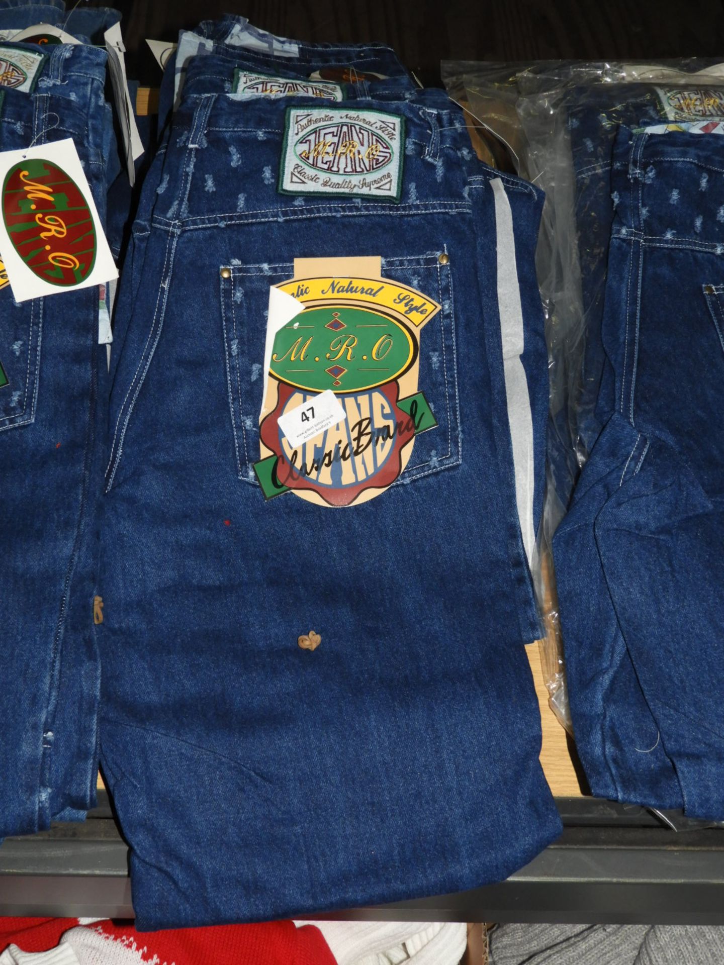 Eight Pairs of Fashion Denims