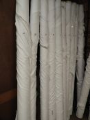 86"x50m of White Microfibre Cloth