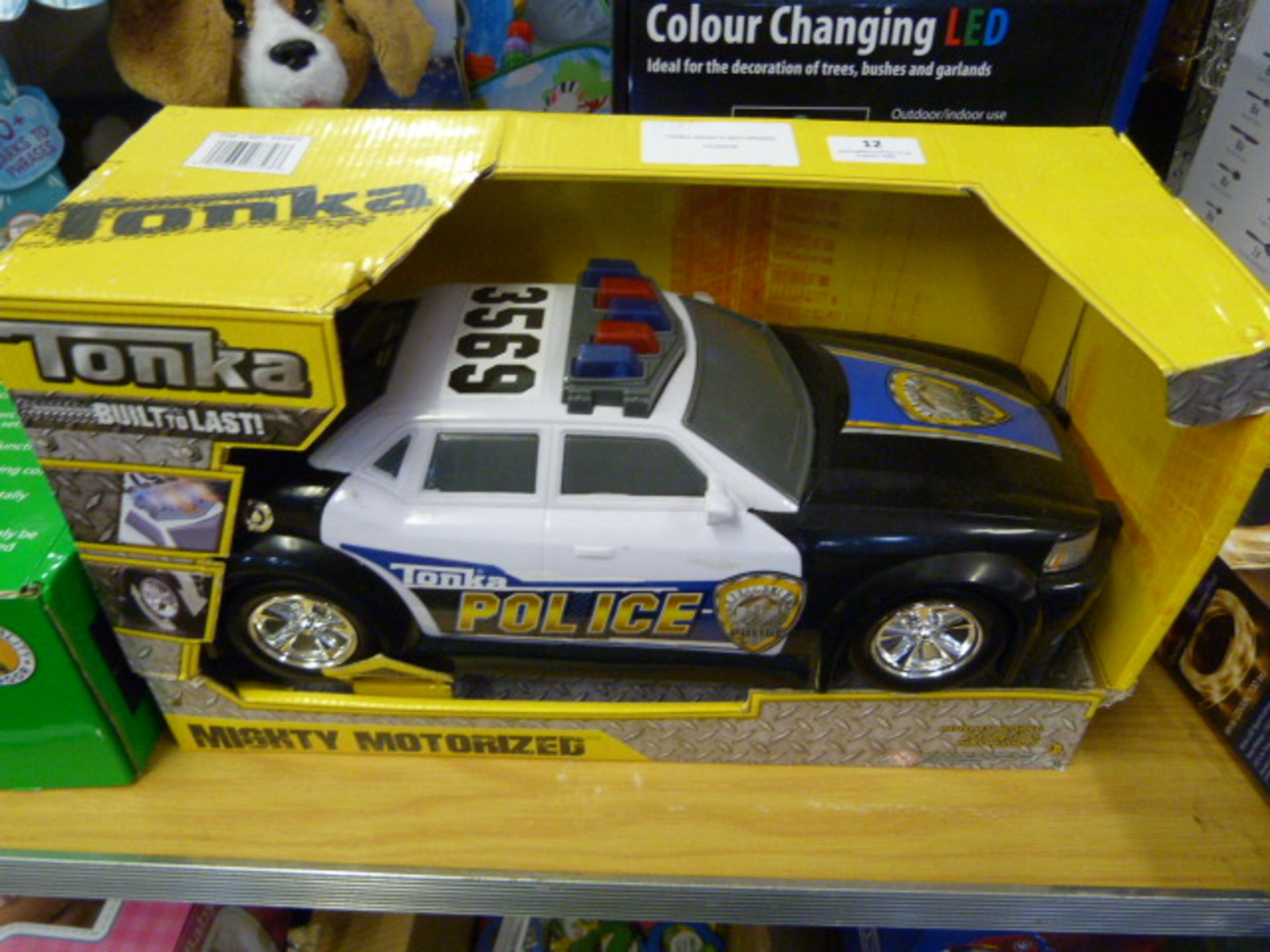 *Tonka Mighty Motorized Police Vehicle