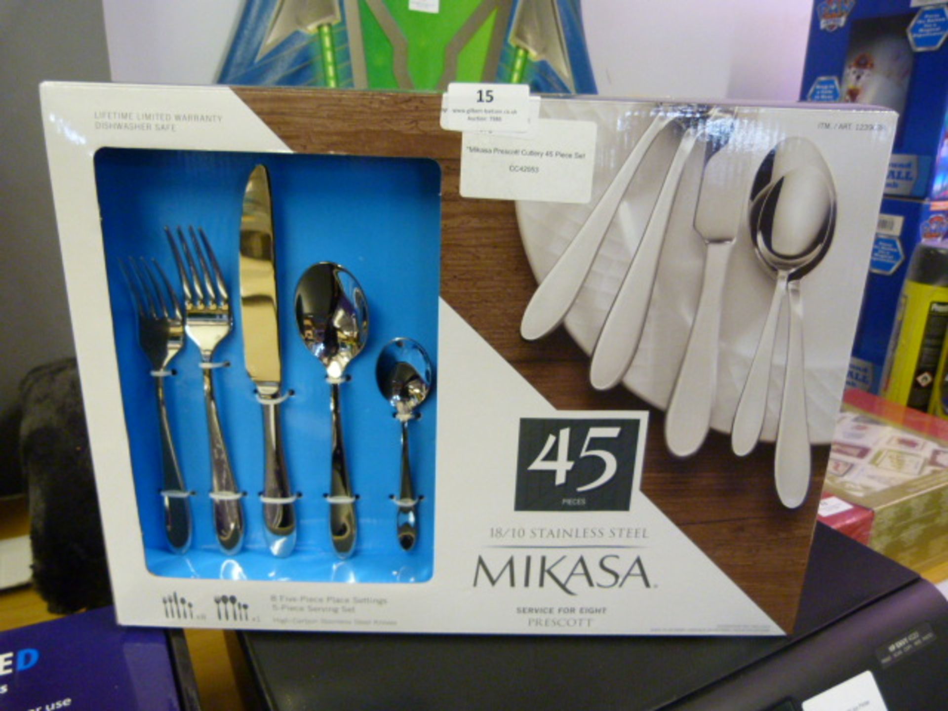 *Mikasa Prescott Cutlery 45 Piece Set