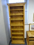Pine Seven Height Bookcase