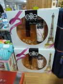 *Two Elite Models Paris Baby Body Lotion Vapourizer Gift Sets