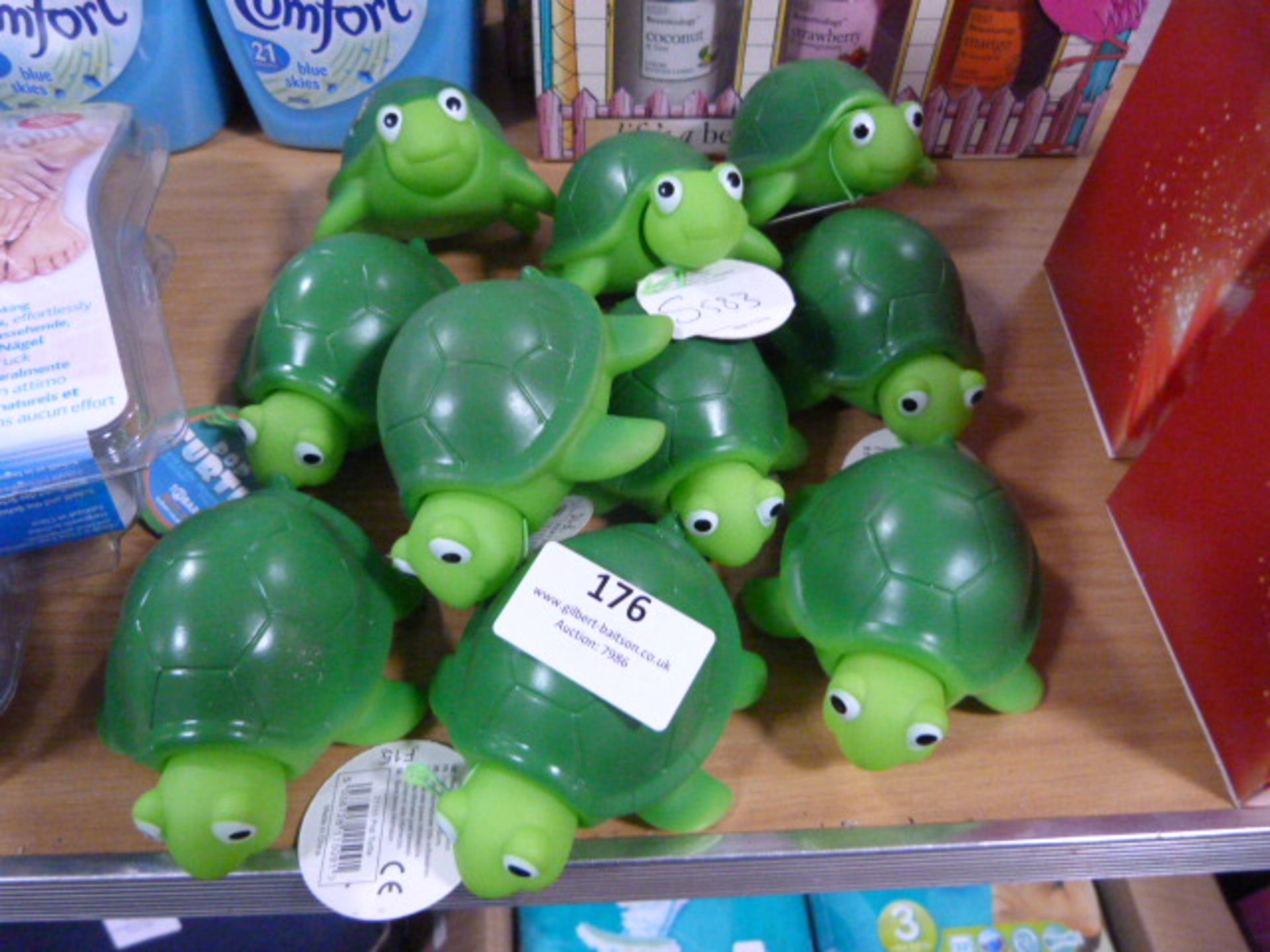 *Ten Pop Turtle Toys