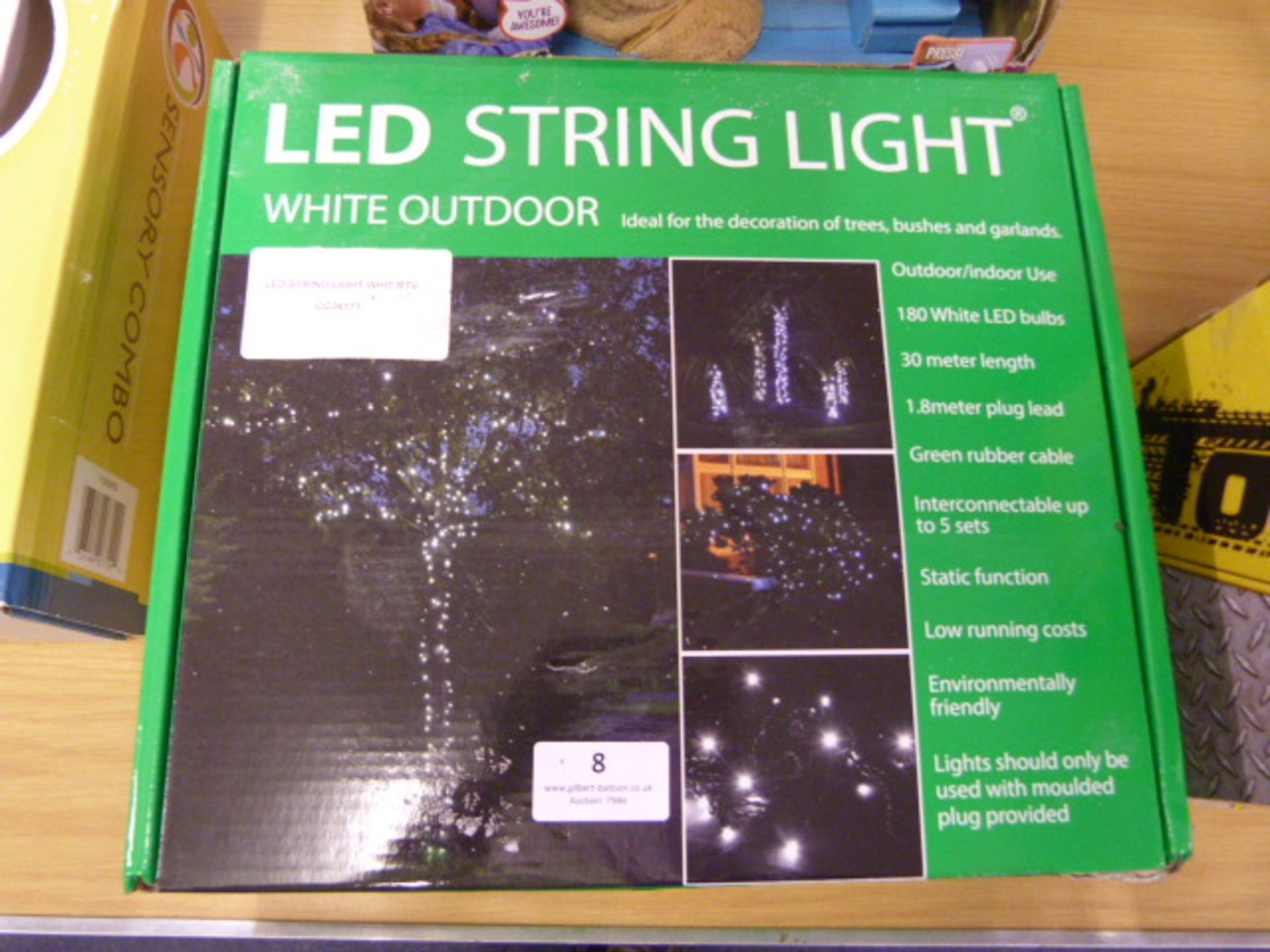 *LED String Lights White RTV