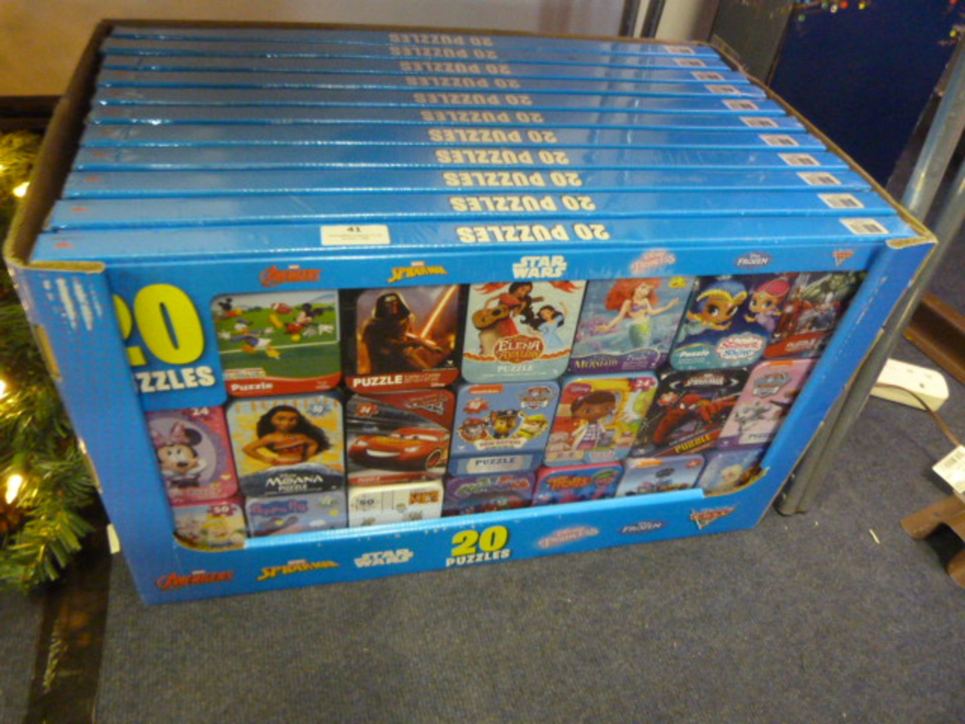 *Eleven Boxes of 20 Assorted Puzzles