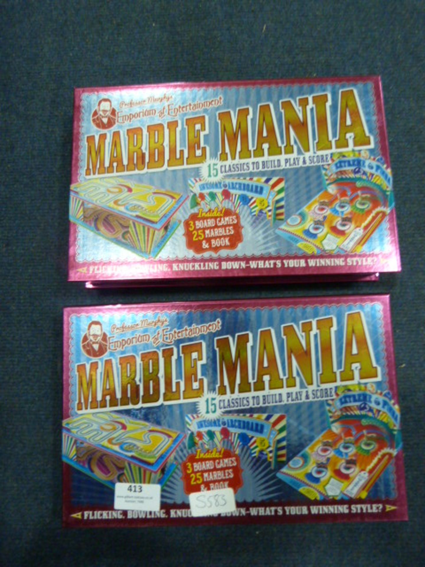 *Two Marble Mania Build & Play Games