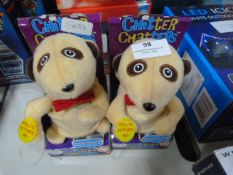 *Two Chitter Chatter Meerkat Soft Toys