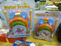 *Two Children's Water Drum Toys