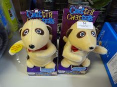 *Two Chitter Chatters Meerkats