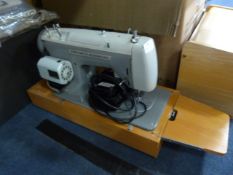 Frister & Rossmann Cased Electric Sewing Machine