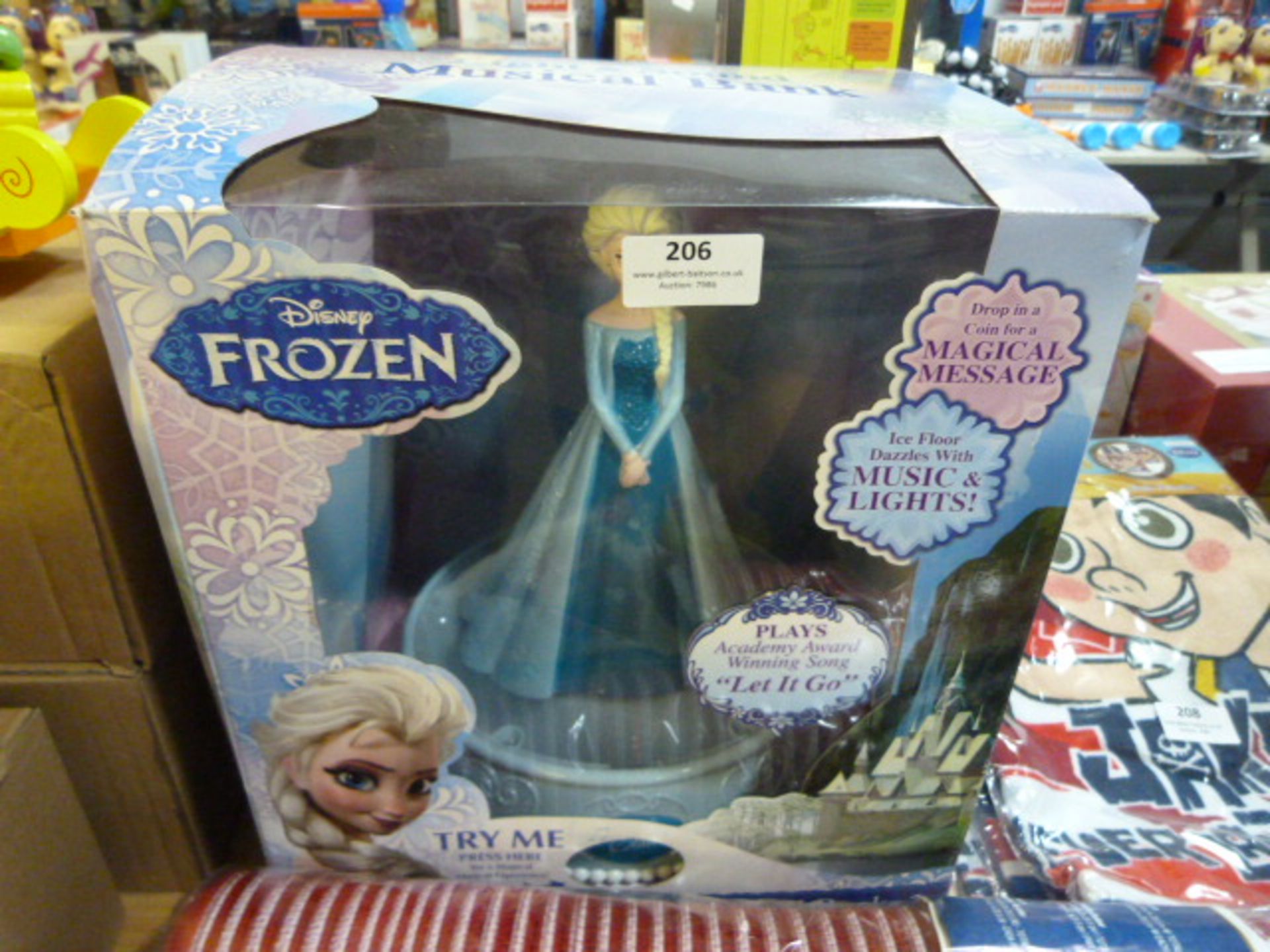 *Disney Frozen Light & Sound Musical Bank