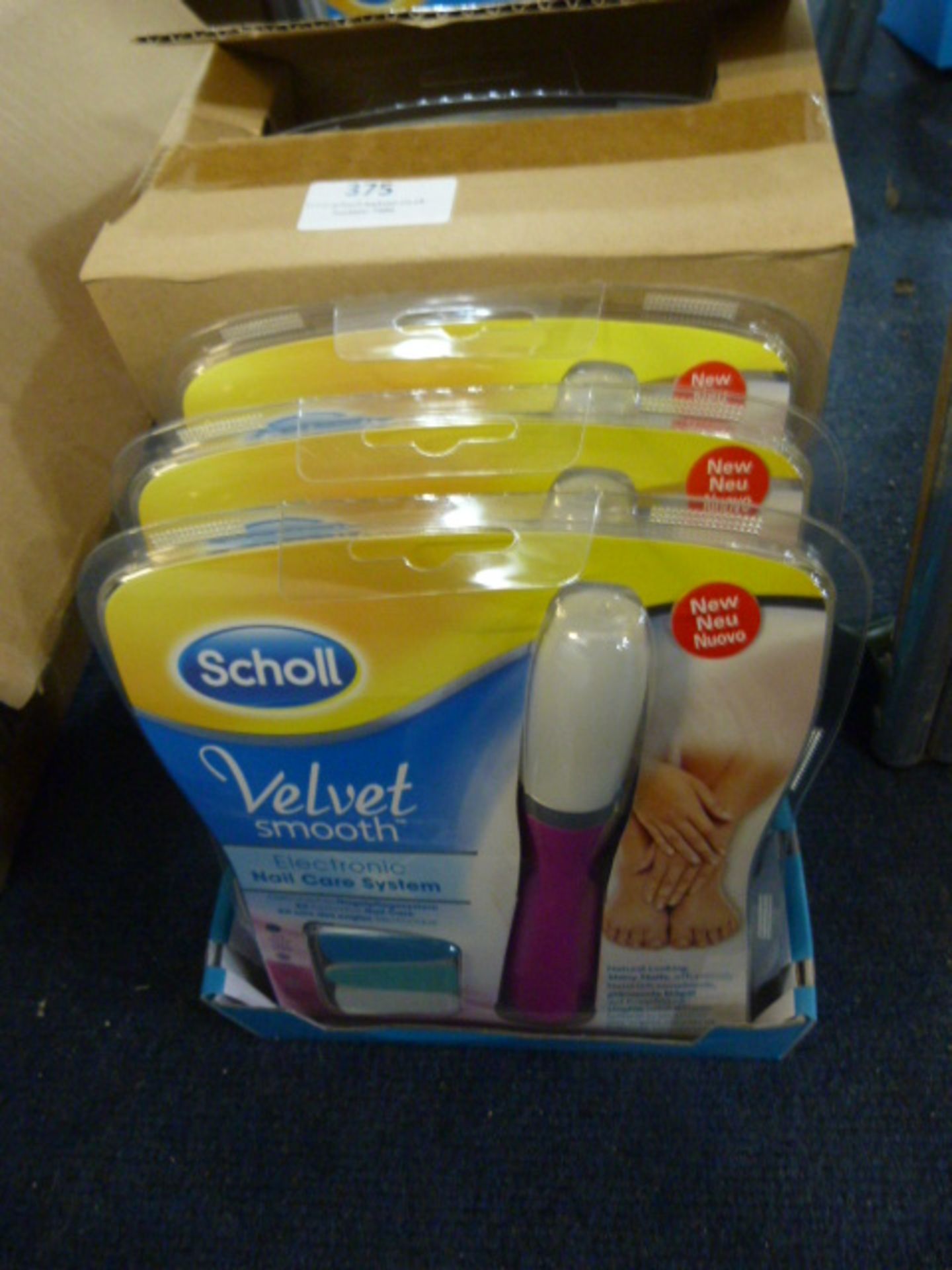 *Six Scholl Velvet Smooth Electronic Nail Care Sys