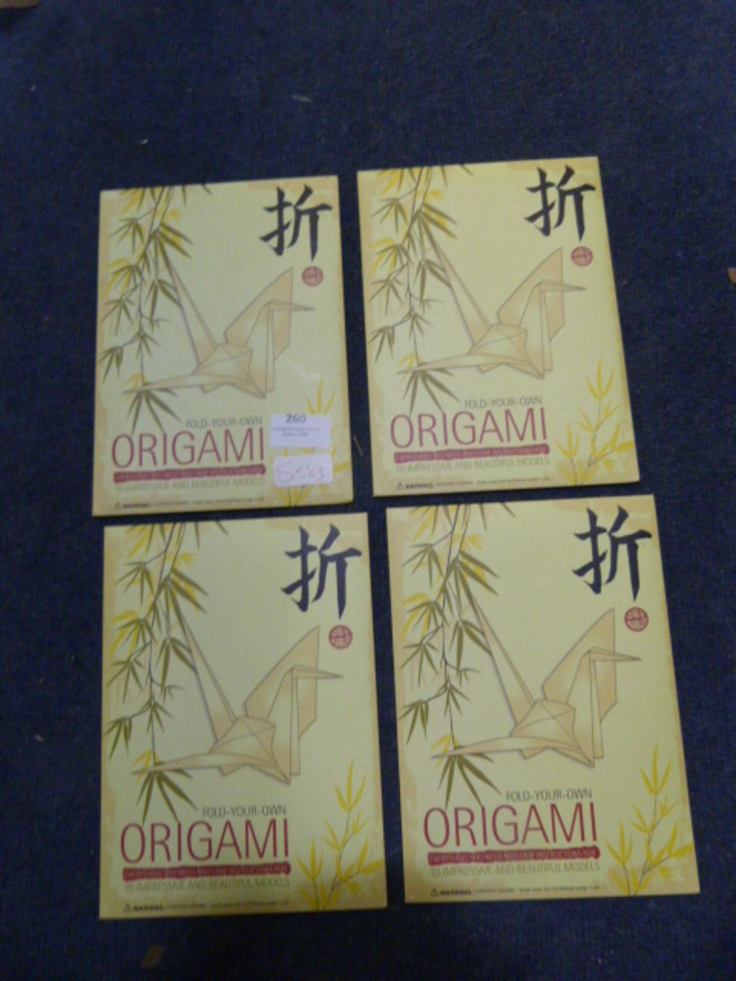 *Four Packs of Ten Fold Your Own Origami