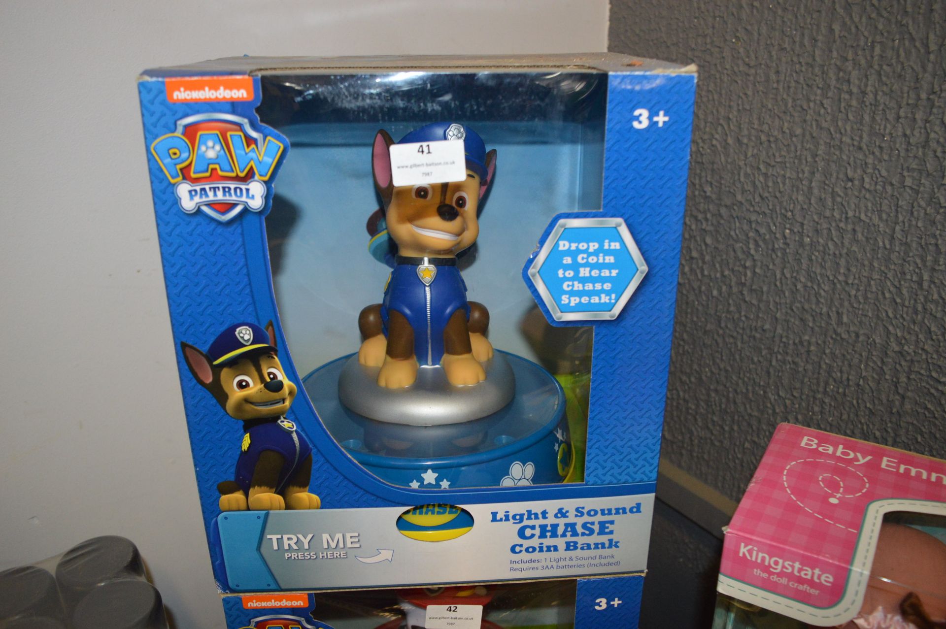 *Paw Patrol Light & Sound Chase Coin Bank