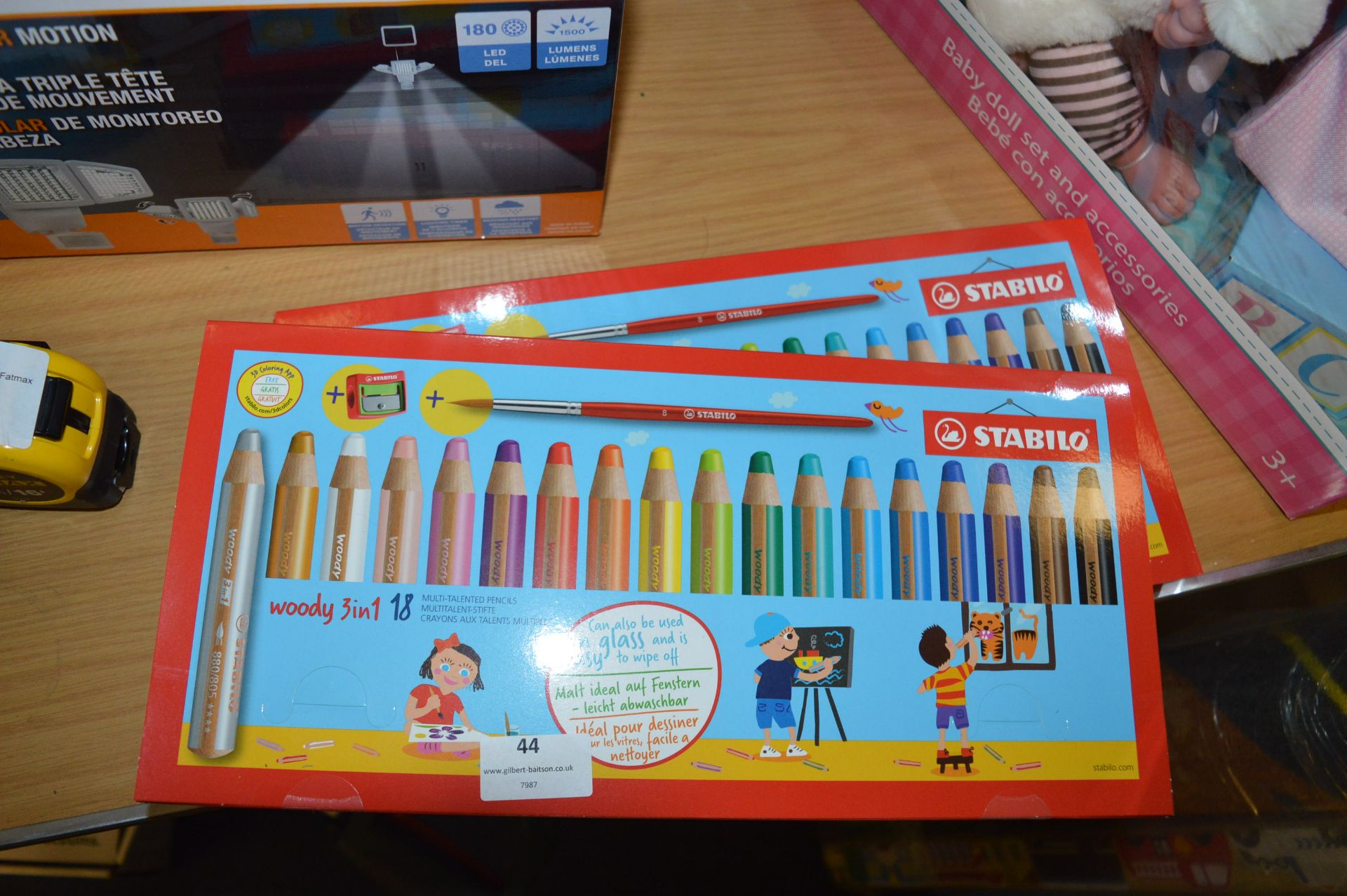 *Two Stabilo Pencil Crayon Sets