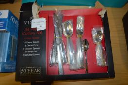 *Viners Mayfair Cutlery Set 34 Pieces