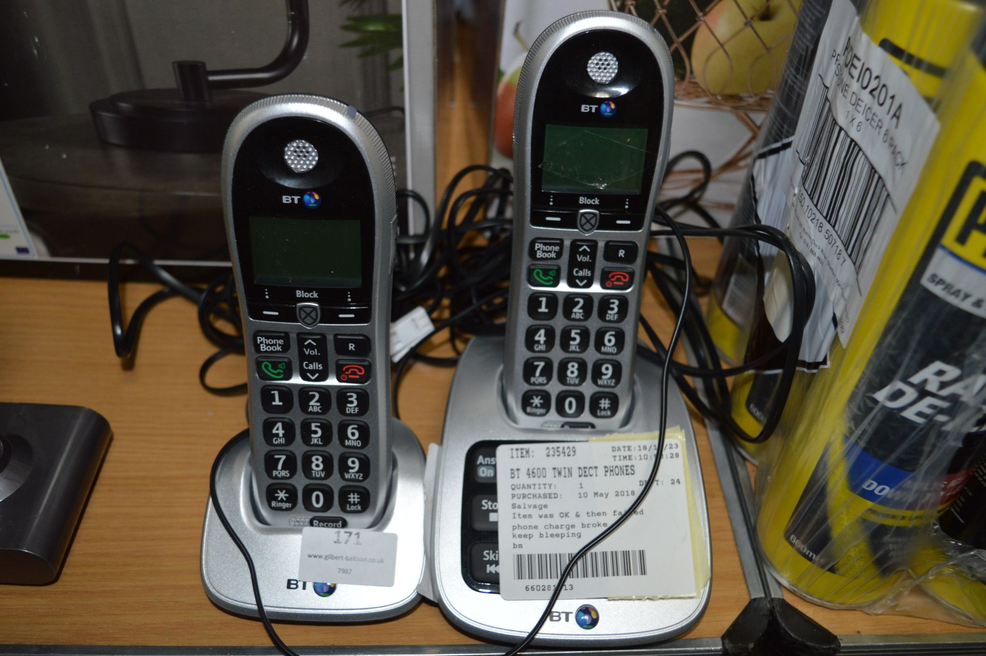 *BT 4600 Twin Dect Phones with Call Guardian