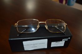*Mont Blanc Gold Metal Spectacles