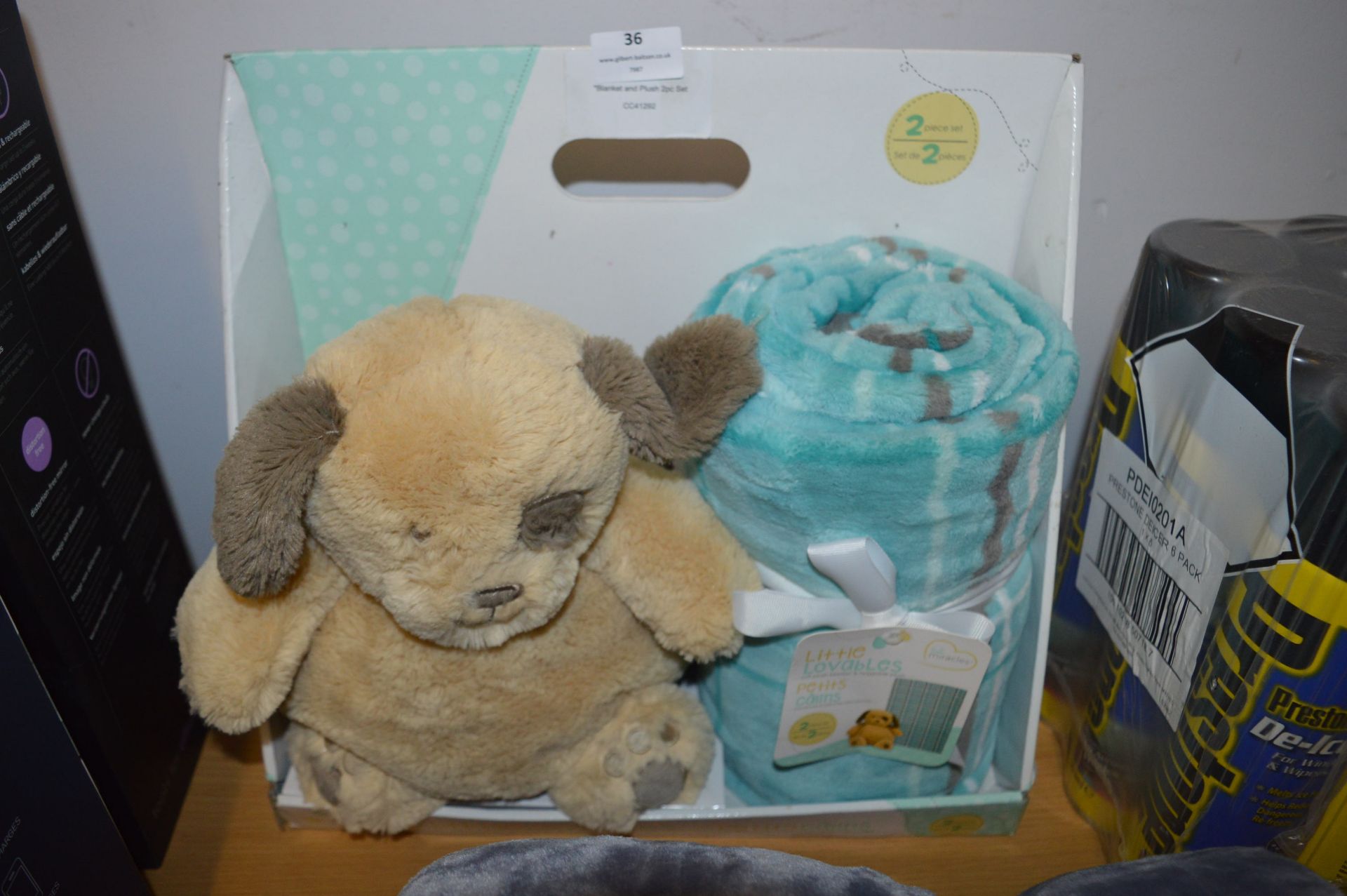 *Blanket and Plush 2pc Set