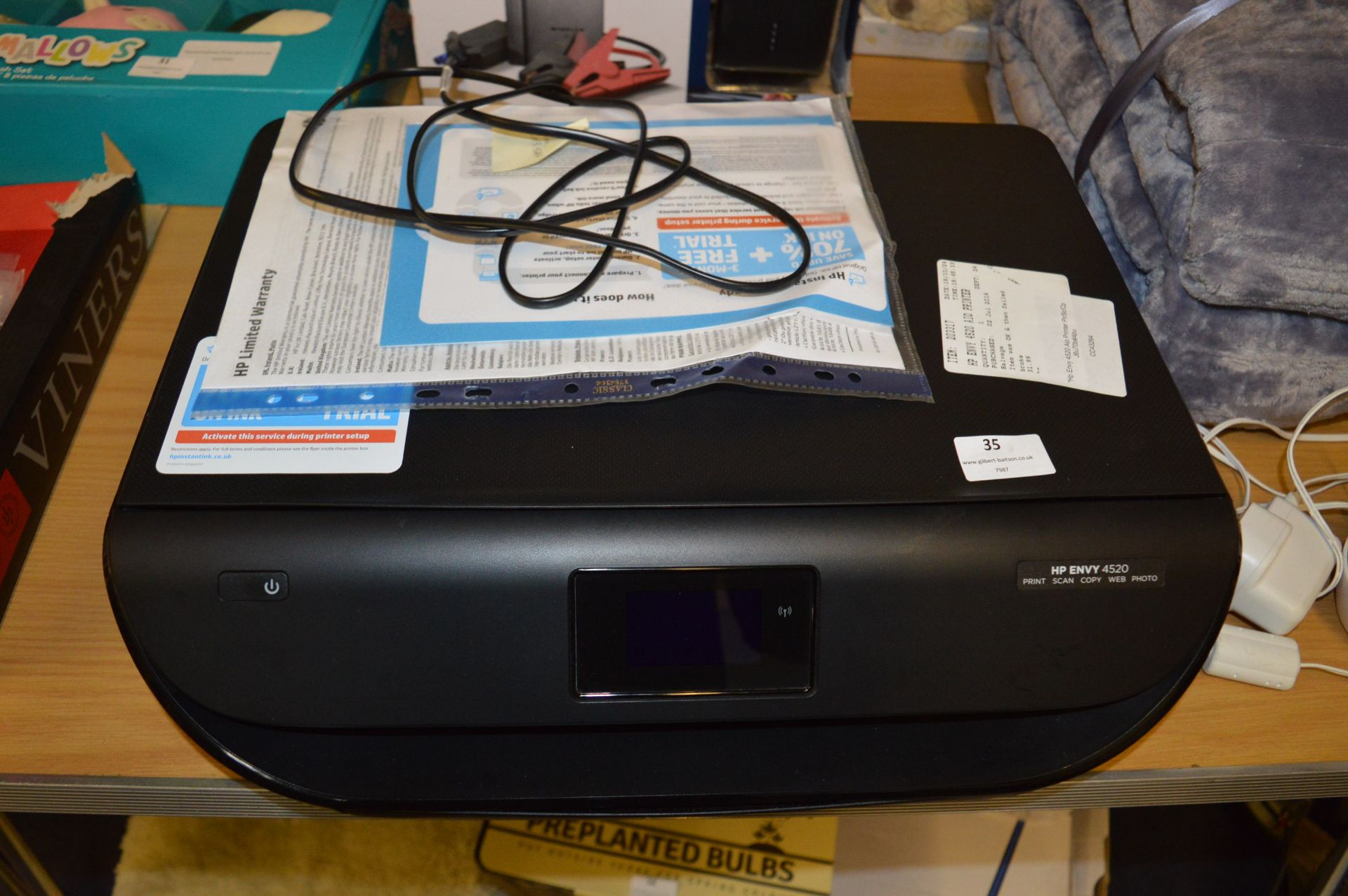 *Hp Envy 4520 Aio Printer