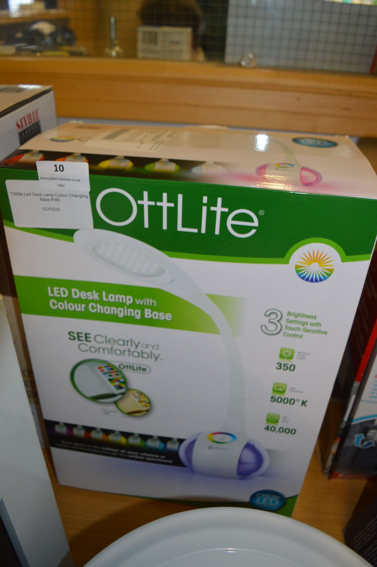 *Ottlite LED Desk Lamp with Colour Changing Base