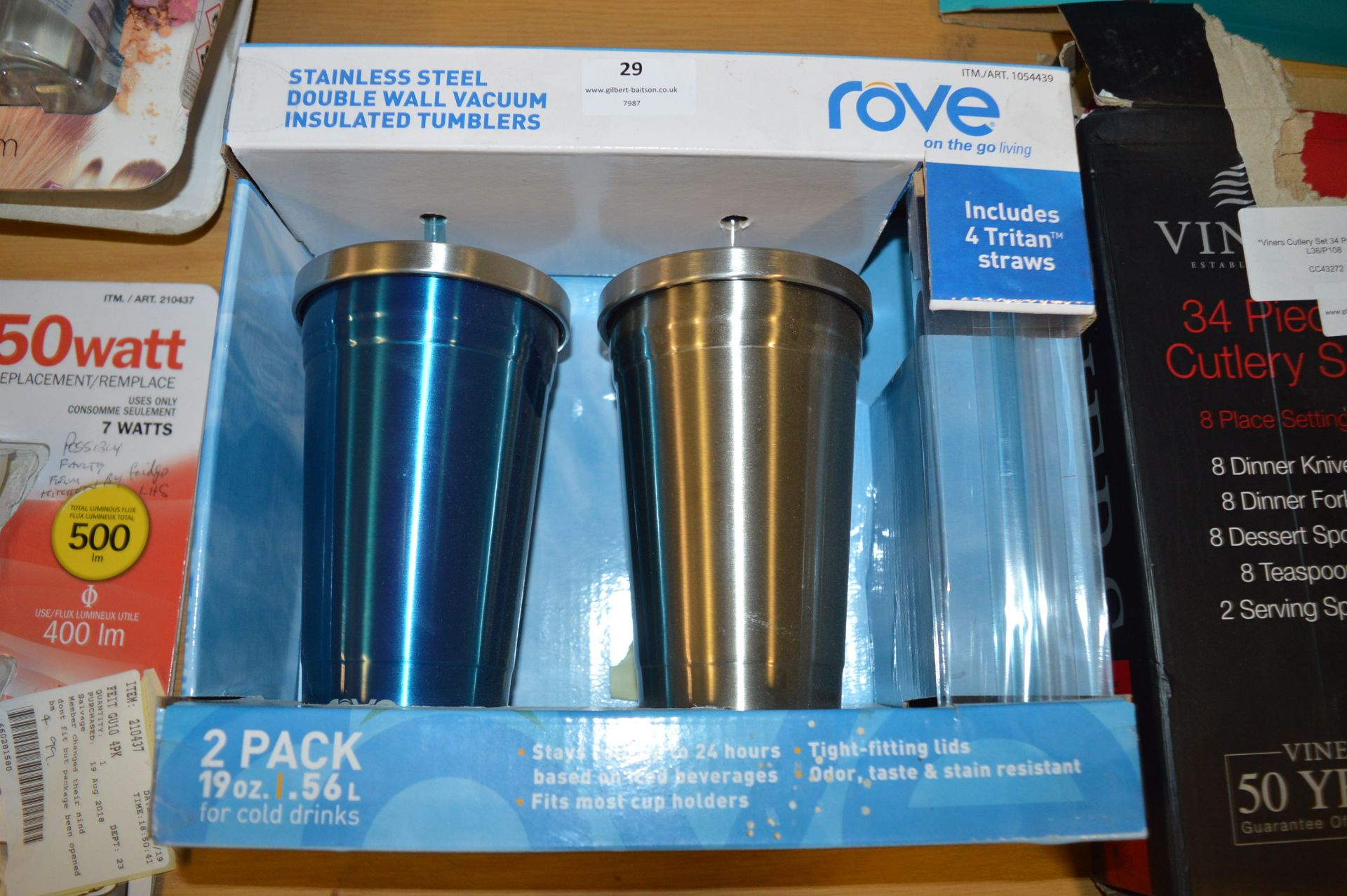 *Rove Insulated Tumblers 2pk