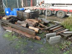 *Assorted Hardwood and Other Dunnage, Pallets, Cra