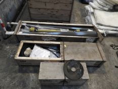 *Three Packing Cases Containing PTO Shafts, Hydrau