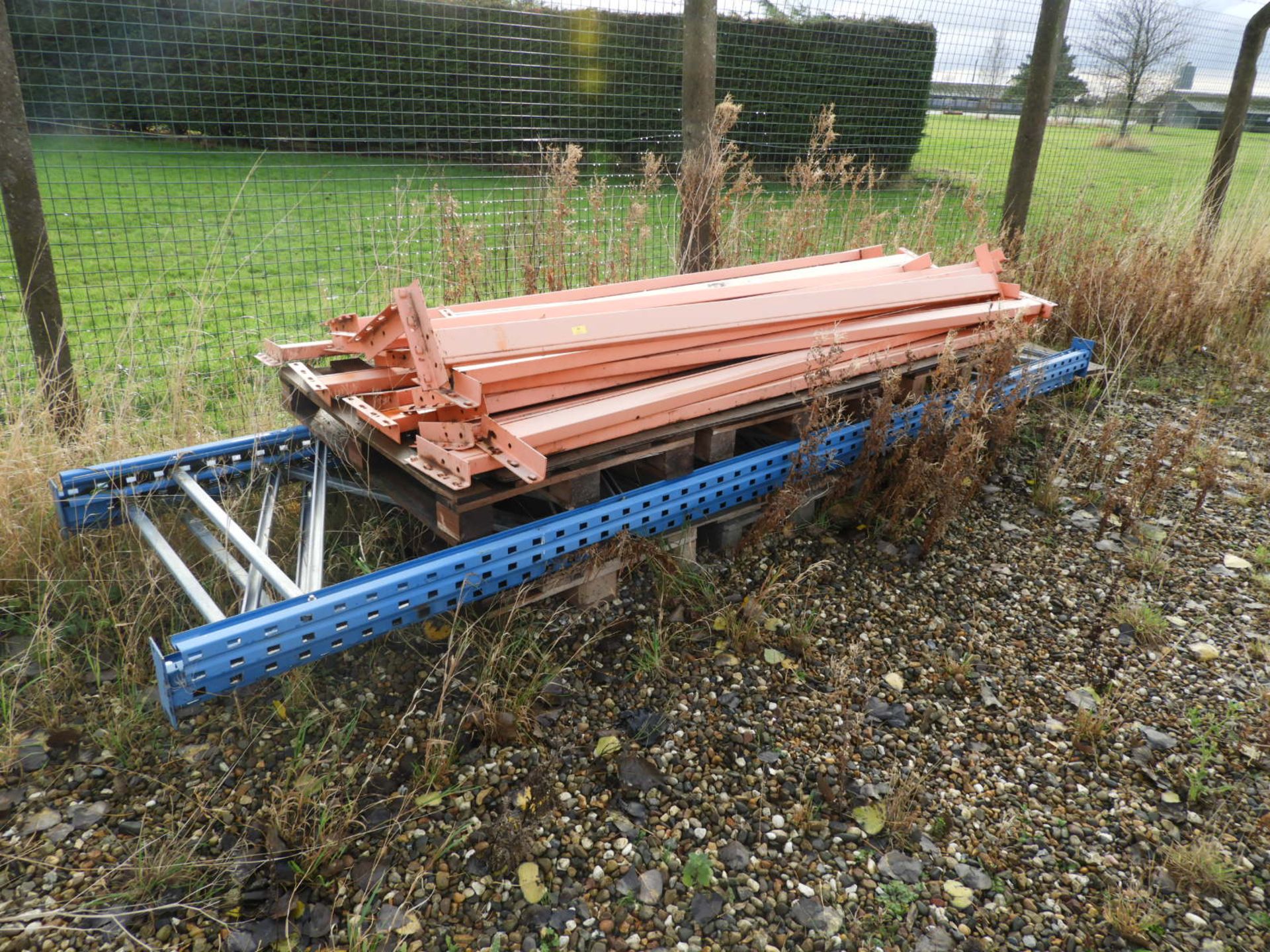 *Two Bays of Medium Duty Pallet Racking Comprising