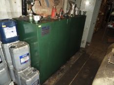*1350L Oil Storage Tank Containing Approximately 6