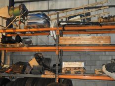 *Contents of Pallet Racking Including Assorted Com