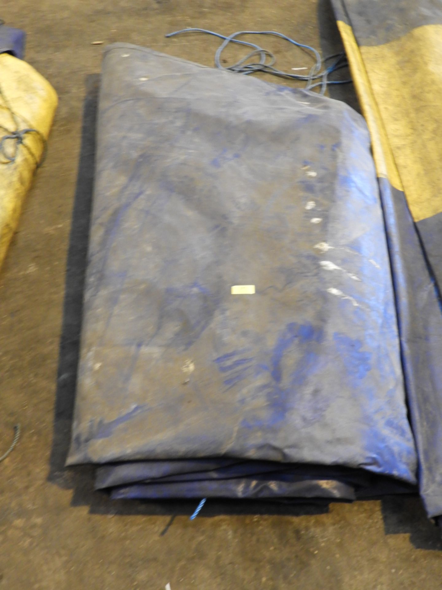 *Blue Tarpaulin Sheet