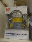 *Despicable Me 3D Minion Money Bank